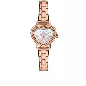 Fossil | Accessories | Fossil Womens Rose Gold Heart Watch  display picture 2